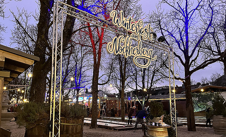 Eisstockschießen beim Winterfest am Nockherberg in München am 06.01.2023 (©Foto: Martin Schmitz)